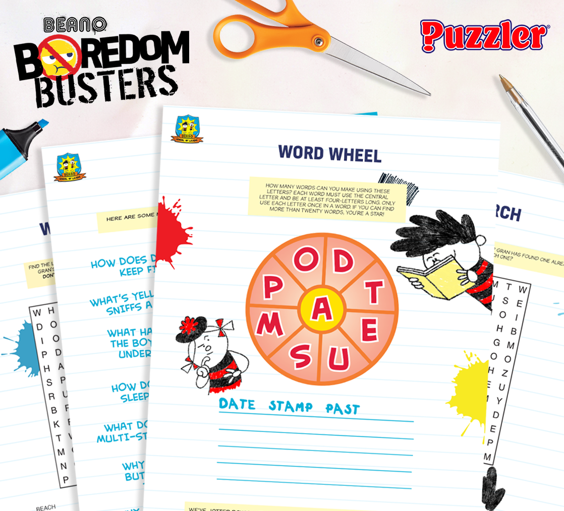 Beano Puzzler Activity Pack 3