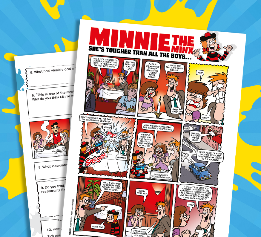 Minnie and the Restaurant